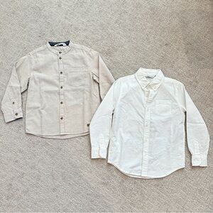H&M and JANIE & JACK 2 button down shirts